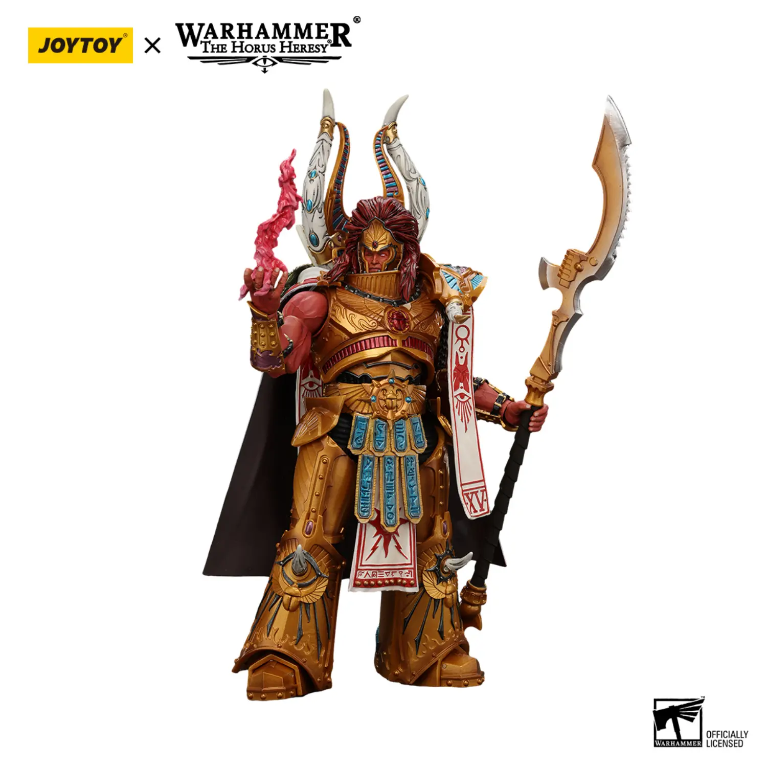 Action Figure - Thousand Sons Magnus the Red, Primarch of the XVth Legion 1 18 - JOTYOY Warhammer The Horus Heresy in white background 3 Action Figure Thousand Sons Magnus The Red, Primarch Of The Xvth Legion 1 18 Jotyoy Warhammer The Horus Heresy In White Background 3