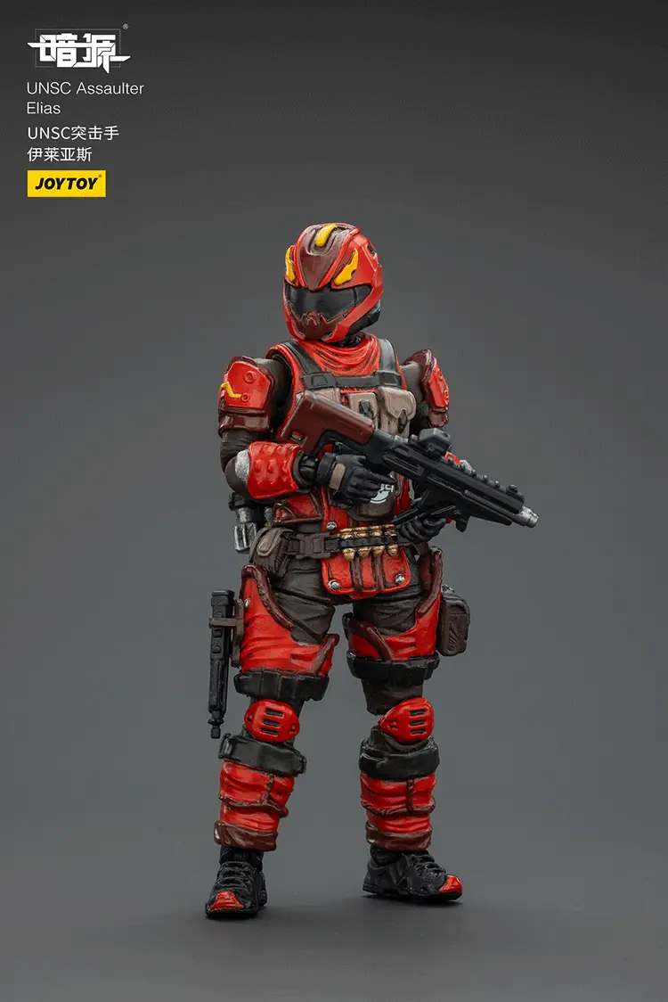 Action Figure - UNSC Assaulter Elias 1 25 - JOYTOY Dark Source rectangle image 3 Action Figure Unsc Assaulter Elias 1 25 Joytoy Dark Source Rectangle Image 3