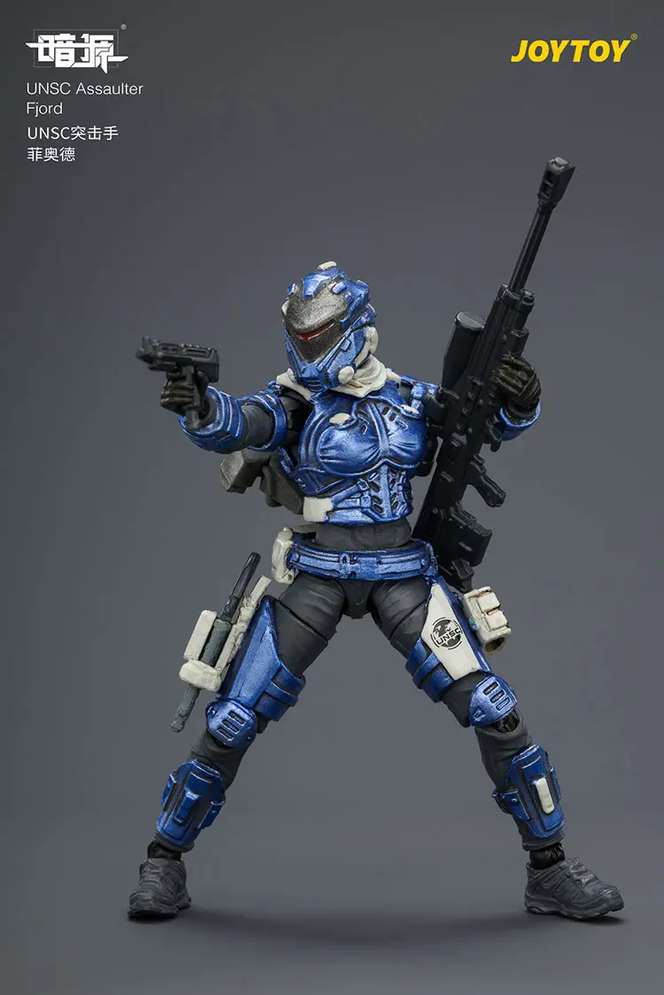 Action Figure - UNSC Assaulter Fjord 1 25 - JOYTOY Dark Source rectangle image 5 Action Figure Unsc Assaulter Fjord 1 25 Joytoy Dark Source Rectangle Image 5