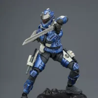 Action Figure - UNSC Assaulter Fjord on the base 1 25 - JOYTOY Dark Source rectangle image Action Figure Unsc Assaulter Fjord On The Base 1 25 Joytoy Dark Source Rectangle Image