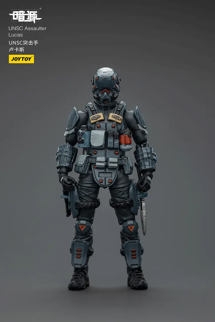 Action Figure - UNSC Assaulter Lucas 1 25 - JOYTOY Dark Source rectangle image 1 Action Figure Unsc Assaulter Lucas 1 25 Joytoy Dark Source Rectangle Image 1
