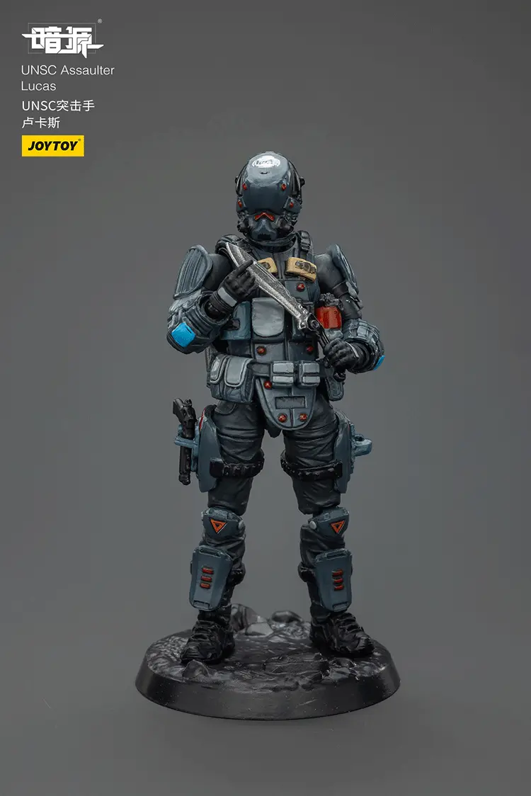 Action Figure - UNSC Assaulter Lucas 1 25 - JOYTOY Dark Source rectangle image 10 Action Figure Unsc Assaulter Lucas 1 25 Joytoy Dark Source Rectangle Image 10