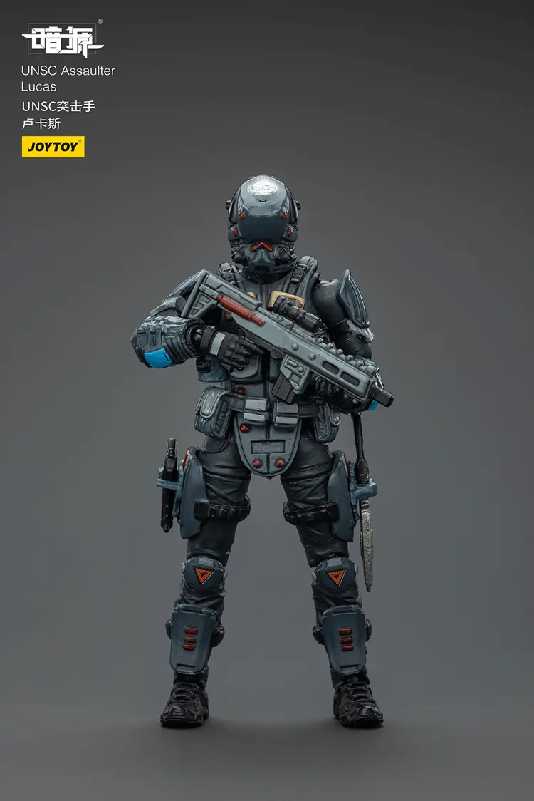 Action Figure - UNSC Assaulter Lucas 1 25 - JOYTOY Dark Source rectangle image 5 Action Figure Unsc Assaulter Lucas 1 25 Joytoy Dark Source Rectangle Image 5