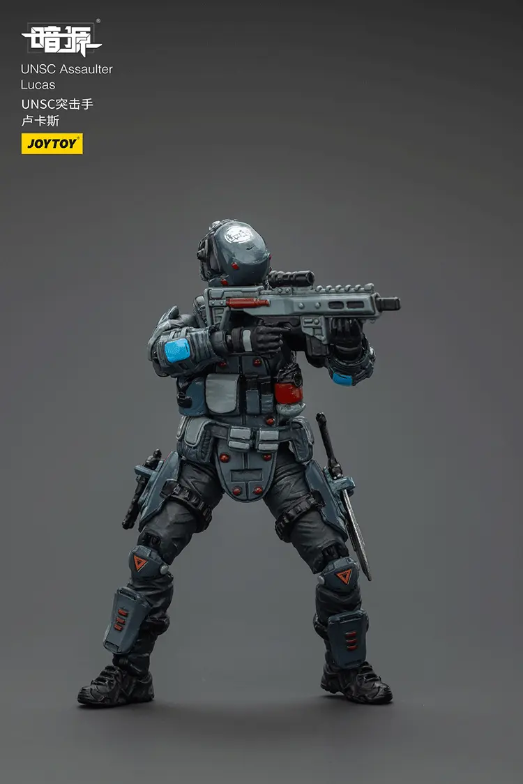 Action Figure - UNSC Assaulter Lucas 1 25 - JOYTOY Dark Source rectangle image 8 Action Figure Unsc Assaulter Lucas 1 25 Joytoy Dark Source Rectangle Image 8