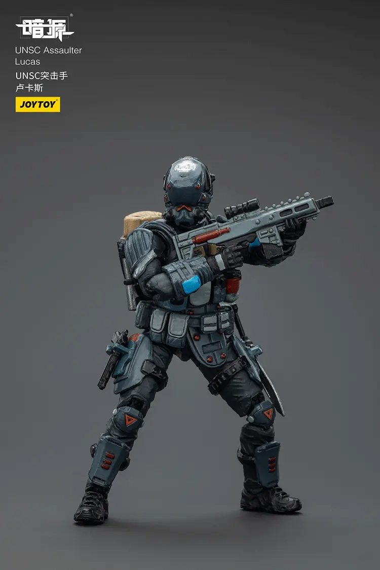 Action Figure - UNSC Assaulter Lucas 1 25 - JOYTOY Dark Source rectangle image 9 Action Figure Unsc Assaulter Lucas 1 25 Joytoy Dark Source Rectangle Image 9