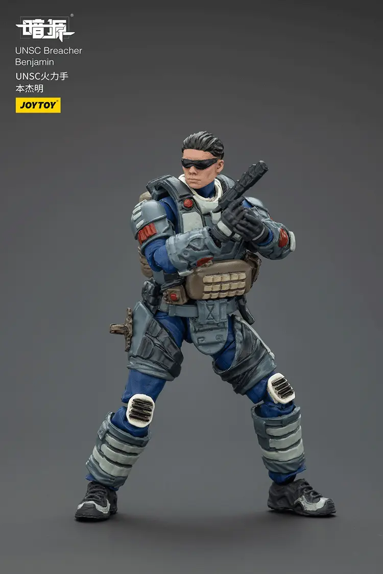 Action Figure Unsc Breacher Benjamin Without Helmet 1 25 Joytoy Dark Source Rectangle Image
