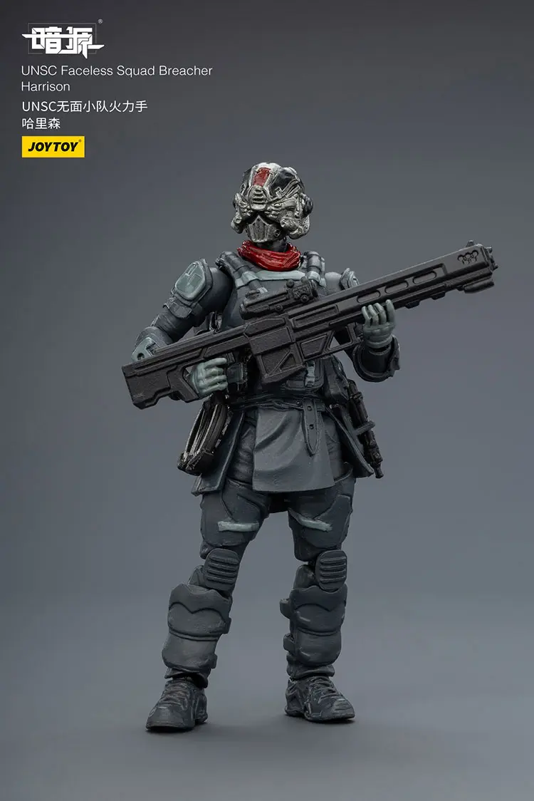Action Figure Unsc Faceless Squad Breacher Harrison 1 25 Joytoy Dark Source Rectangle Image 3