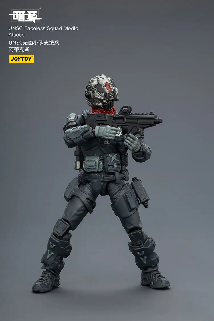 Action Figure Unsc Faceless Squad Medic Atticus 1 25 Joytoy Dark Source Rectangle Image 4