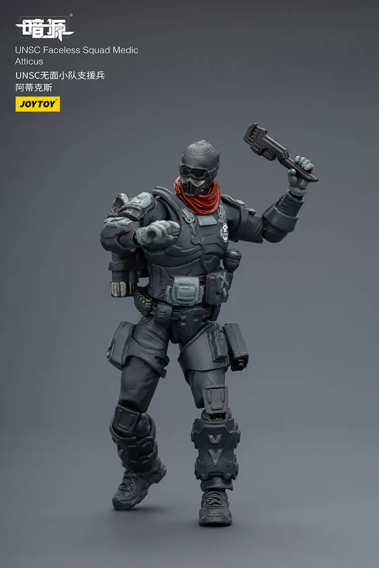 Action Figure Unsc Faceless Squad Medic Atticus 1 25 Joytoy Dark Source Rectangle Image 8