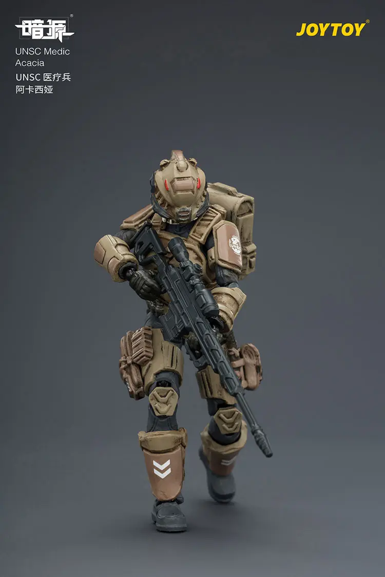 Action Figure - UNSC Medic Acacia 1 25 - JOYTOY Dark Source rectangle image 4 Action Figure Unsc Medic Acacia 1 25 Joytoy Dark Source Rectangle Image 4