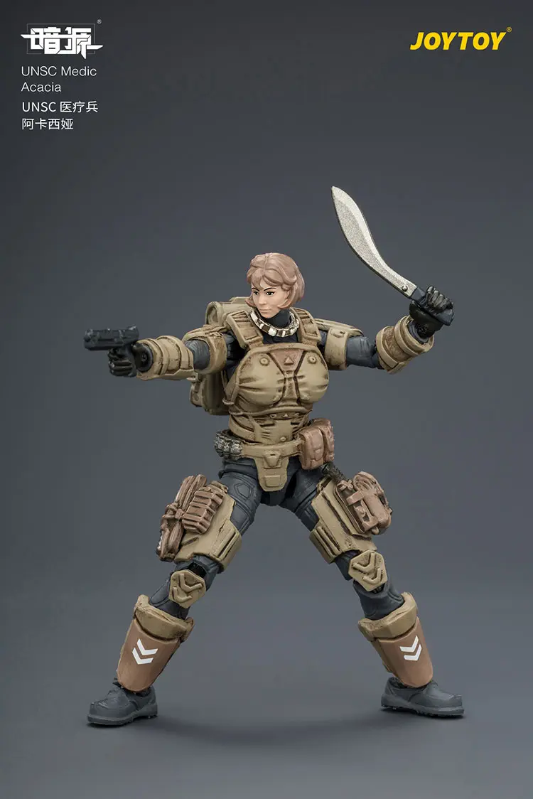Action Figure - UNSC Medic Acacia 1 25 - JOYTOY Dark Source rectangle image 6 Action Figure Unsc Medic Acacia 1 25 Joytoy Dark Source Rectangle Image 6