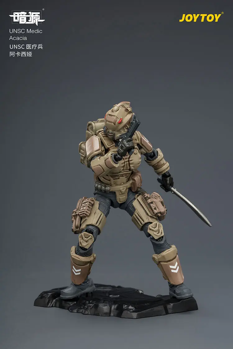 Action Figure - UNSC Medic Acacia on the base 1 25 - JOYTOY Dark Source rectangle image Action Figure Unsc Medic Acacia On The Base 1 25 Joytoy Dark Source Rectangle Image