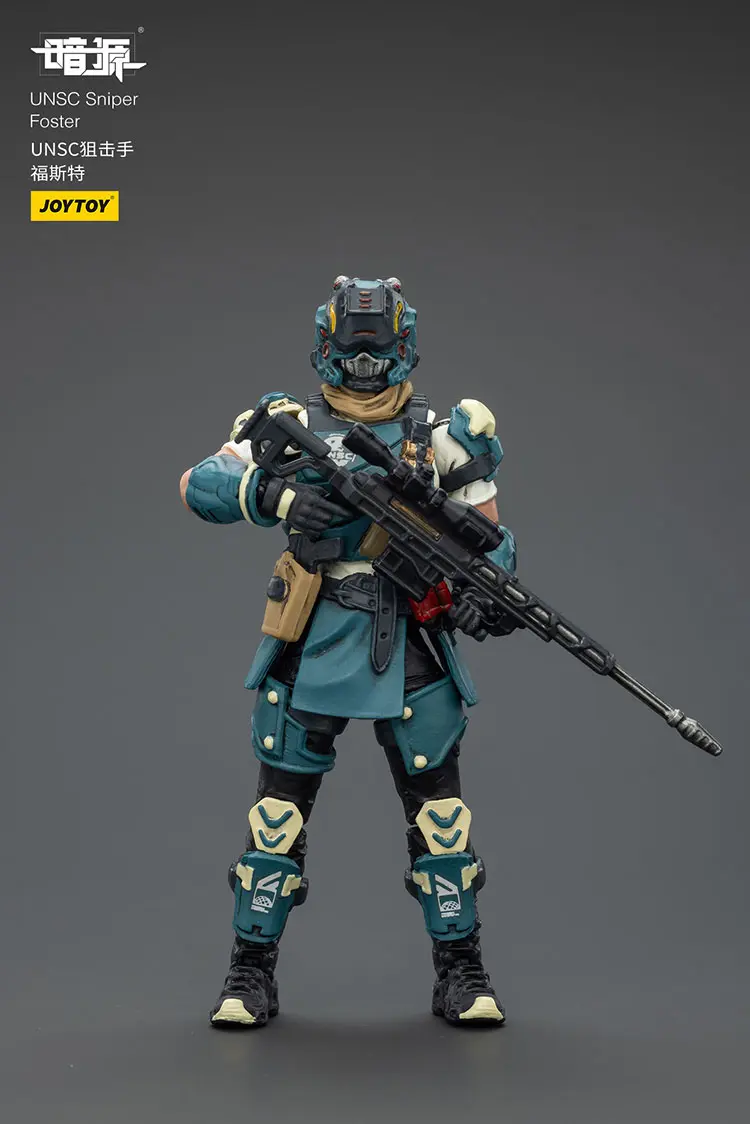 Action Figure Unsc Sniper Foster 1 25 Joytoy Dark Source Rectangle Image 2