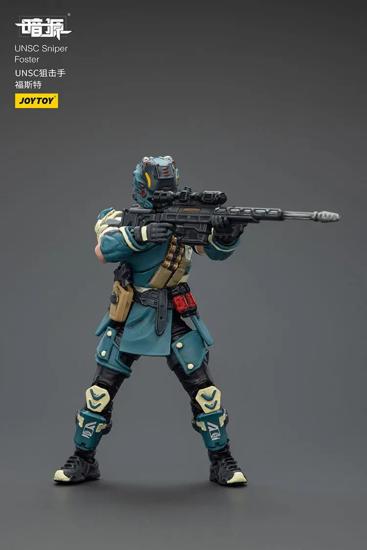 Action Figure Unsc Sniper Foster 1 25 Joytoy Dark Source Rectangle Image 6