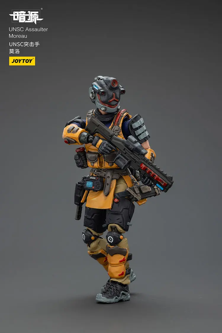 Action Figure - UNSC Sniper Moreau 1 25 - JOYTOY Dark Source rectangle image 4 Action Figure Unsc Sniper Moreau 1 25 Joytoy Dark Source Rectangle Image 4