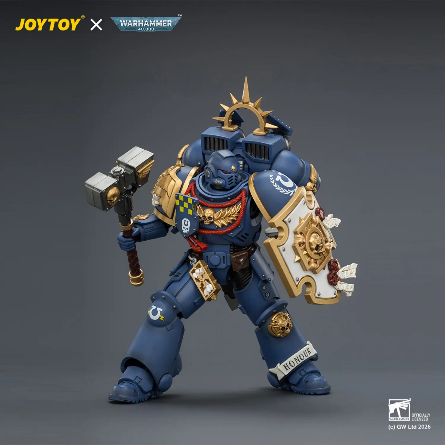 Action Figure - Ultramarines Captain with Jump Pack and Relic Shield 1 18 - JOYTOY Warhammer 40K Action Figure Ultramarines Captain With Jump Pack And Relic Shield 1 18 Joytoy Warhammer 40k