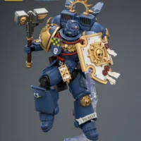 Action Figure - Ultramarines Captain with Jump Pack and Relic Shield on display stand 1 18 - JOYTOY Warhammer 40K rectangle image 2 Action Figure Ultramarines Captain With Jump Pack And Relic Shield On Display Stand 1 18 Joytoy Warhammer 40k Rectangle Image 2