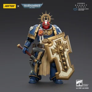 Action Figure Ultramarines Metaurus With Power Axe, Stormshield And Plasma Pistol 1 18 Joytoy Warhammer 40k