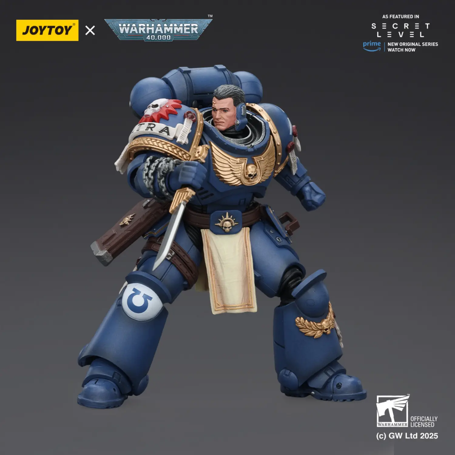 Action Figure Ultramarines Titus With Laurels Of Victory 1 18 Joytoy Warhammer 40k 4