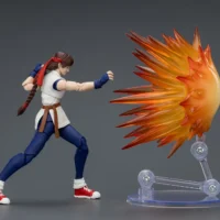 Action Figure Yuri Sakazaki With Fire Ball 3 Kof '98 Um Art Of Fighting Team Snk 1 18 Joytoy The King Of Fighters