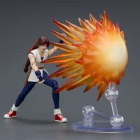 Action Figure Yuri Sakazaki With Fire Ball Kof '98 Um Art Of Fighting Team Snk 1 18 Joytoy The King Of Fighters Rectangle Image