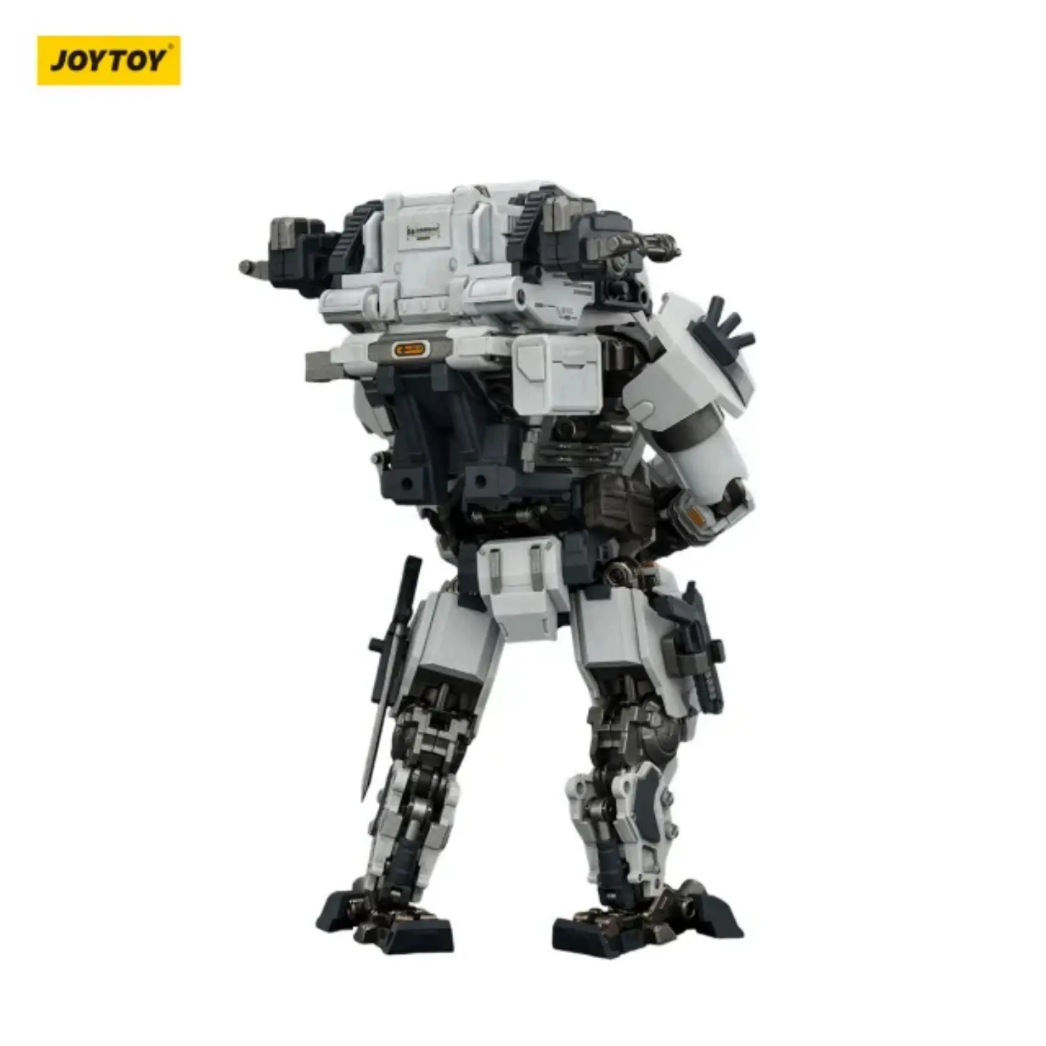 the back of Action Figure - APOC DragonFang Assault Mech & Assaulter Albedo 1 25 - JOYTOY Dark Source in white background The Back Of Action Figure Apoc Dragonfang Assault Mech & Assaulter Albedo 1 25 Joytoy Dark Source In White Background