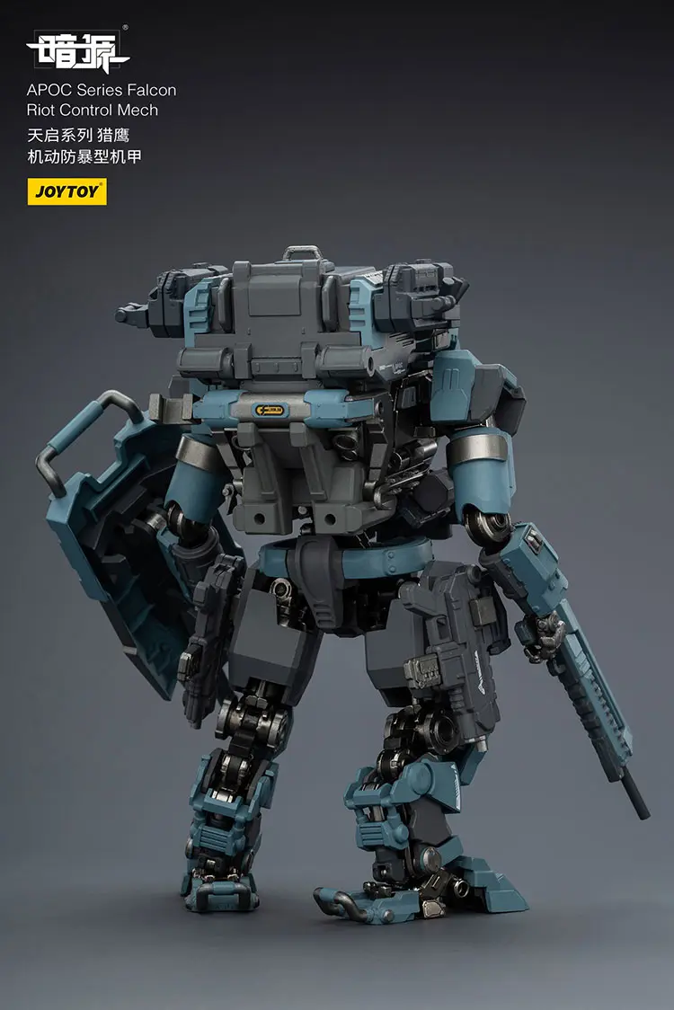 The Back Of Action Figure Apoc Falcon Riot Control Mech ST-8607 Without Unsc Sniper Foster 1 25 Joytoy Dark Source Rectangle Image