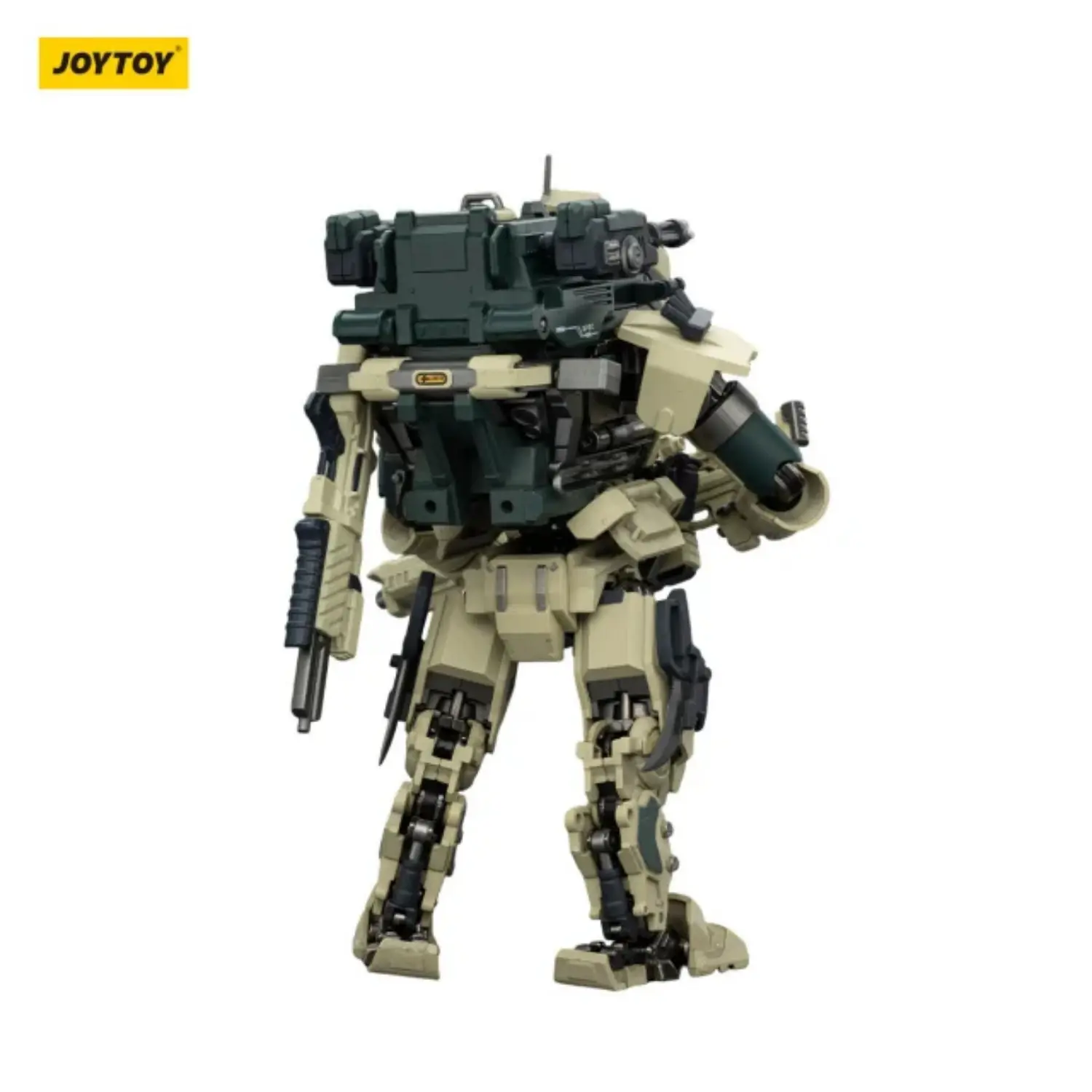 The Back Of Action Figure Apoc Series Annihilator Long Range Strike Mech Without Dark Source Unsc Sniper Dima 1 25 Joytoy Dark Source In White Background