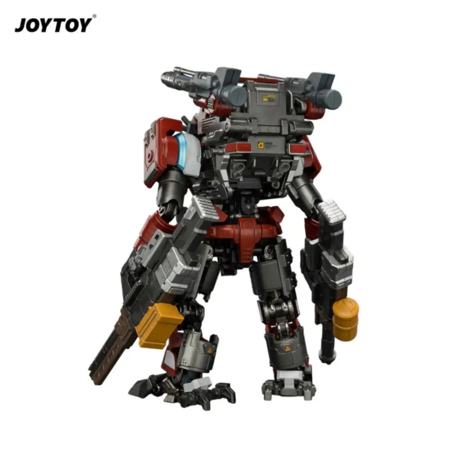 the back of Action Figure - APOC Series Iron Skybearer Heavy Fire Assault Mech ST-8625 without UNSC Assaulter Elias 1 25 - JOYTOY Dark Source in white background The Back Of Action Figure Apoc Series Iron Skybearer Heavy Fire Assault Mech St 8625 Without Unsc Assaulter Elias 1 25 Joytoy Dark Source In White Background
