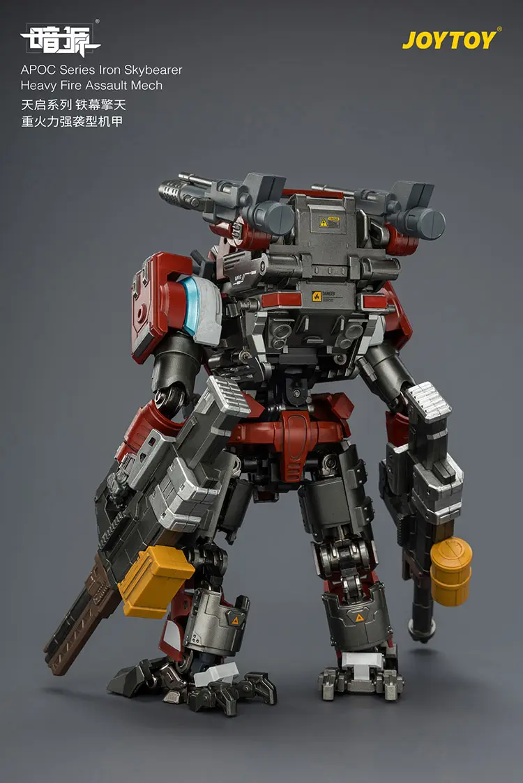 the back of Action Figure - APOC Series Iron Skybearer Heavy Fire Assault Mech ST-8625 without UNSC Assaulter Elias 1 25 - JOYTOY Dark Source rectangle image The Back Of Action Figure Apoc Series Iron Skybearer Heavy Fire Assault Mech St 8625 Without Unsc Assaulter Elias 1 25 Joytoy Dark Source Rectangle Image