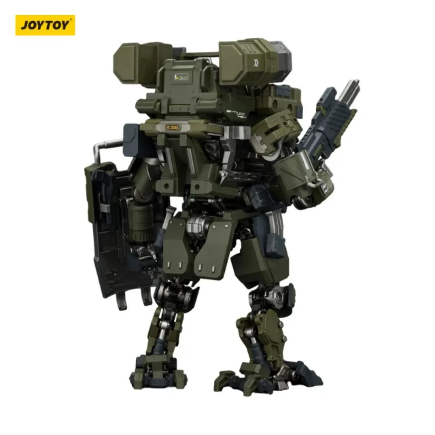 The Back Of Action Figure Apoc Series Storm Surge Heavy Fire Assault Mech St 8616 Without Assaulter Karl 1 25 Joytoy Dark Source In White Background