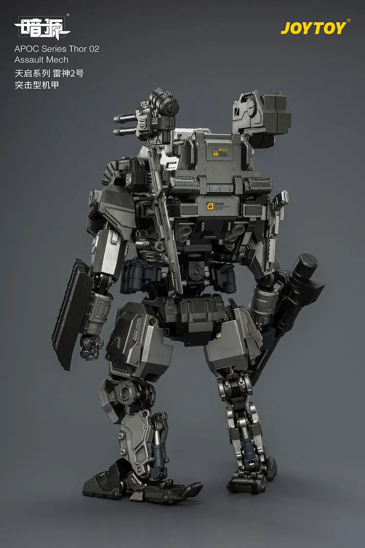 The Back Of Action Figure Apoc Series Thor 02 Assault Mech Without Steel Ride Corps Scout Mist 1 25 Joytoy Dark Source Rectangle Image