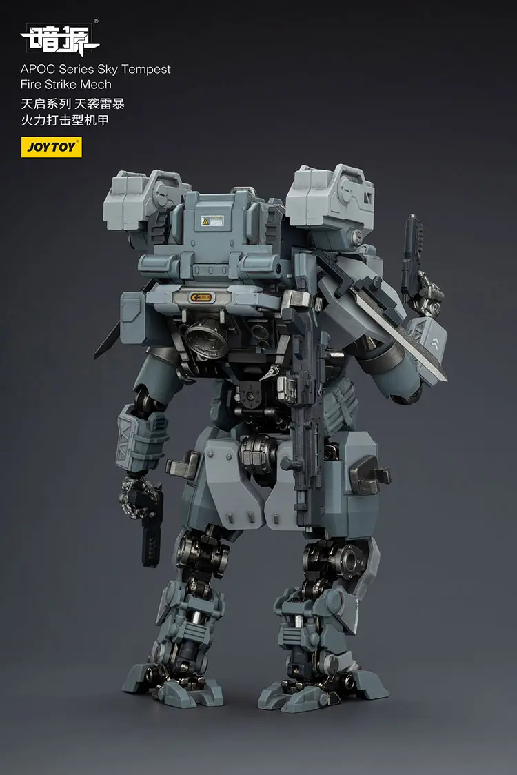 The Back Of Action Figure Apoc Sky Tempest Fire Strike Mech St 8614 Without Unsc Breacher Benjamin 1 25 Joytoy Dark Source Rectangle Image
