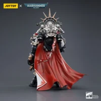 The Back Of Action Figure Black Templars Marshal Baldeckrath 1 18 Jotyoy Warhammer 40k