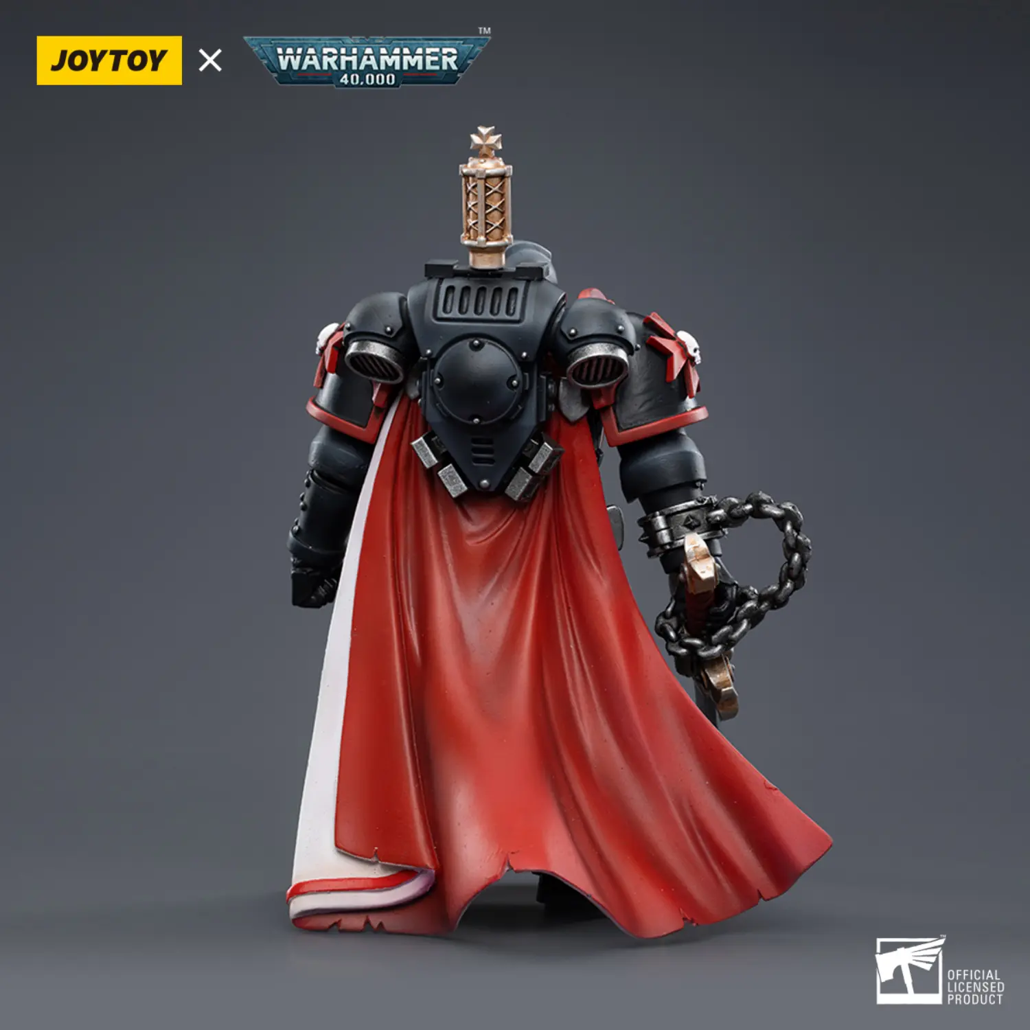 the back of Action Figure - Black Templars Primaris Sword Brethren Eberwulf 1 18 - JOTYOY Warhammer 40K The Back Of Action Figure Black Templars Primaris Sword Brethren Eberwulf 1 18 Jotyoy Warhammer 40k
