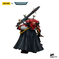 the back of Action Figure - Blood Angels Mephiston 1 18 - JOTYOY Warhammer 40K in white background The Back Of Action Figure Blood Angels Mephiston 1 18 Jotyoy Warhammer 40k In White Background