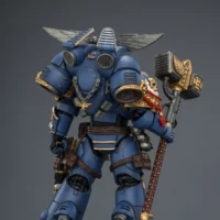 the back of Action Figure - Game Edition Ultramarines Assault Intercessor with Jump Pack, Thunderhammer and Neo-volkite Pistol 1 18 - JOYTOY Warhammer 40K rectangle image The Back Of Action Figure Game Edition Ultramarines Assault Intercessor With Jump Pack, Thunderhammer And Neo Volkite Pistol 1 18 Joytoy Warhammer 40k Rectangle Image