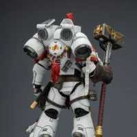 the back of Action Figure - Game Edition White Scars Assault Intercessor Champion with Thunder Hammer and Bolt Pistol 1 18 - JOYTOY Warhammer 40K rectangle image The Back Of Action Figure Game Edition White Scars Assault Intercessor Champion With Thunder Hammer And Bolt Pistol 1 18 Joytoy Warhammer 40k Rectangle Image