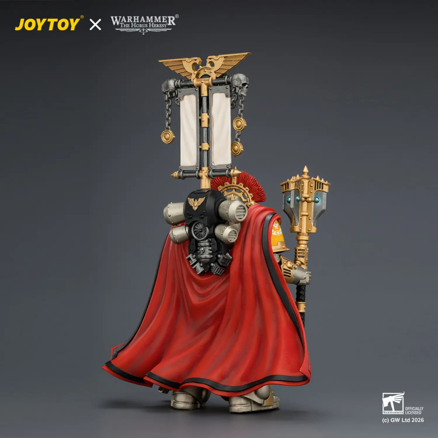 the back of Action Figure - Iron Warriors Centurion with Heavy Power Maul and Combi-melta 1 18 - JOTYOY Warhammer The Horus Heresy The Back Of Action Figure Iron Warriors Centurion With Heavy Power Maul And Combi Melta 1 18 Jotyoy Warhammer The Horus Heresy