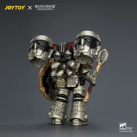 the back of Action Figure - Iron Warriors MKII Assault Sergeant with Disintegrator Pistol, Power Maul & Combat Shield 1 18 - JOTYOY Warhammer The Horus Heresy The Back Of Action Figure Iron Warriors Mkii Assault Sergeant With Disintegrator Pistol, Power Maul & Combat Shield 1 18 Jotyoy Warhammer The Horus Heresy