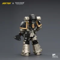 the back of Action Figure - Iron Warriors MKII Legionary 3 with Bolter and Bolt Pistol 1 18 - JOTYOY Warhammer The Horus Heresy The Back Of Action Figure Iron Warriors Mkii Legionary 3 With Bolter And Bolt Pistol 1 18 Jotyoy Warhammer The Horus Heresy