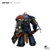The Back Of Action Figure Night Lords Contekar Terminator 1 1 18 Jotyoy Warhammer The Horus Heresy In White Background
