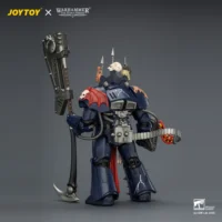 The Back Of Action Figure Night Lords Legion Praetor In Tartaros Terminator Armour 1 18 Jotyoy Warhammer The Horus Heresy