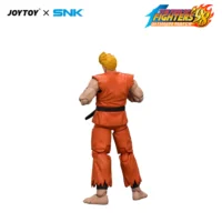 the back of Action Figure - Ryo Sakazaki KOF '98 Art of Fighting Team SNK 1 18 - JOYTOY The King of Fighters in white background The Back Of Action Figure Ryo Sakazaki Kof '98 Art Of Fighting Team Snk 1 18 Joytoy The King Of Fighters In White Background