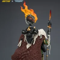 the back of Action Figure - Salamanders Vulkan He'stan, the Forgefather with the Spear of Vulkan and the Gauntlet of the Forge 1 18 - JOYTOY Warhammer 40K rectangle image The Back Of Action Figure Salamanders Vulkan He'stan, The Forgefather With The Spear Of Vulkan And The Gauntlet Of The Forge 1 18 Joytoy Warhammer 40k Rectangle Image