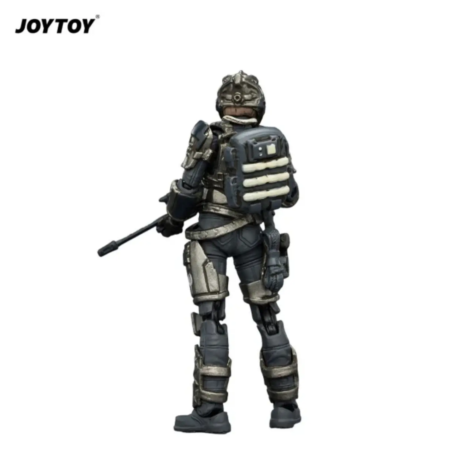 the back of Action Figure - Steel Ride Corps Scout Mist 1 25 - JOYTOY Dark Source in white background The Back Of Action Figure Steel Ride Corps Scout Mist 1 25 Joytoy Dark Source In White Background