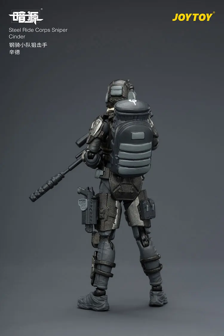 the back of Action Figure - Steel Ride Corps Sniper Cinder 1 25 - JOYTOY Dark Source retangle image The Back Of Action Figure Steel Ride Corps Sniper Cinder 1 25 Joytoy Dark Source Retangle Image