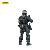 the back of Action Figure - Steel Ride Corps Sniper Viktor 1 25 - JOYTOY Dark Source in white background The Back Of Action Figure Steel Ride Corps Sniper Viktor 1 25 Joytoy Dark Source In White Background