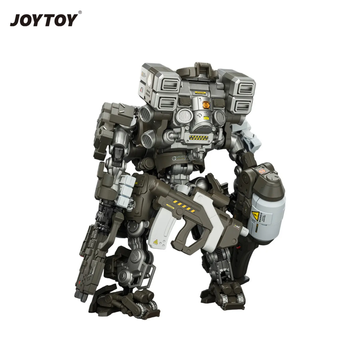 the back of Action Figure -Tiekui Dual Pilot Mecha MK05 1 25 - JOYTOY Dark Source in white background The Back Of Action Figure Tiekui Dual Pilot Mecha Mk05 1 25 Joytoy Dark Source In White Background