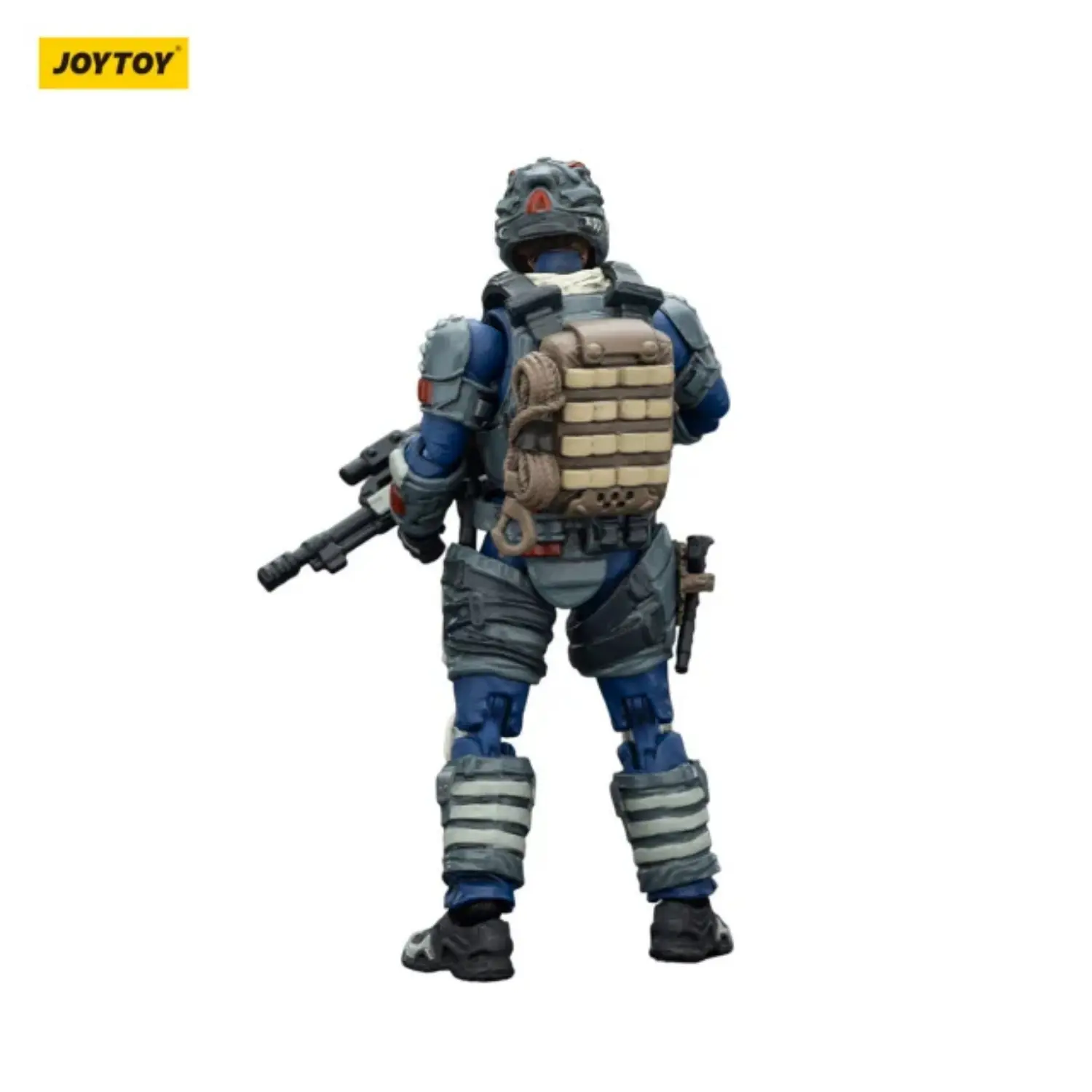 The Back Of Action Figure Unsc Breacher Benjamin 1 25 Joytoy Dark Source In White Background